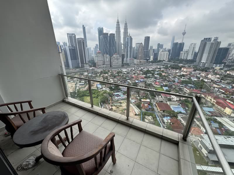 Service Residence for Rent at Setia SKY Residences - Dexter Lim - Balcony - PropertyGuru.com.my