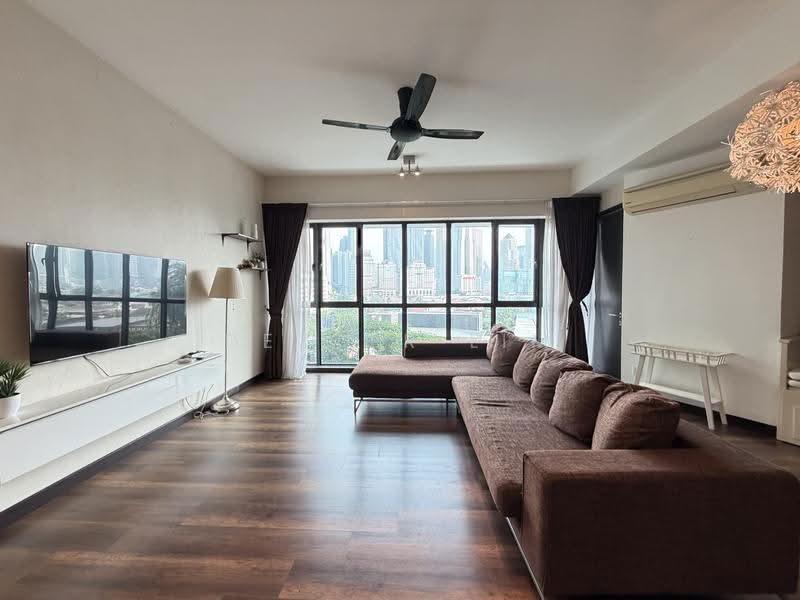 Service Residence for Rent at Setia SKY Residences - Dexter Lim - Living Room - PropertyGuru.com.my