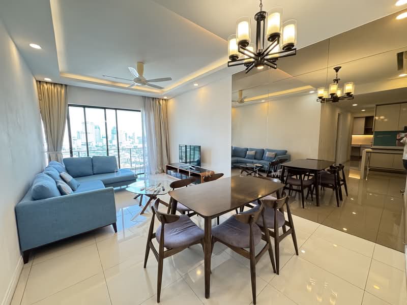 Service Residence for Rent at Setia SKY Residences - Dexter Lim - Living Room - PropertyGuru.com.my