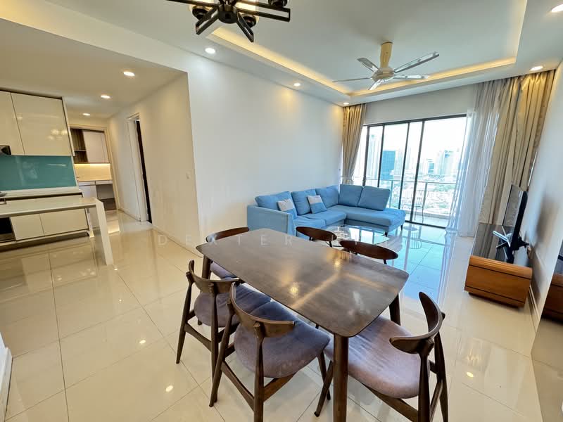 Service Residence for Rent at Setia SKY Residences - Dexter Lim - Living Room - PropertyGuru.com.my