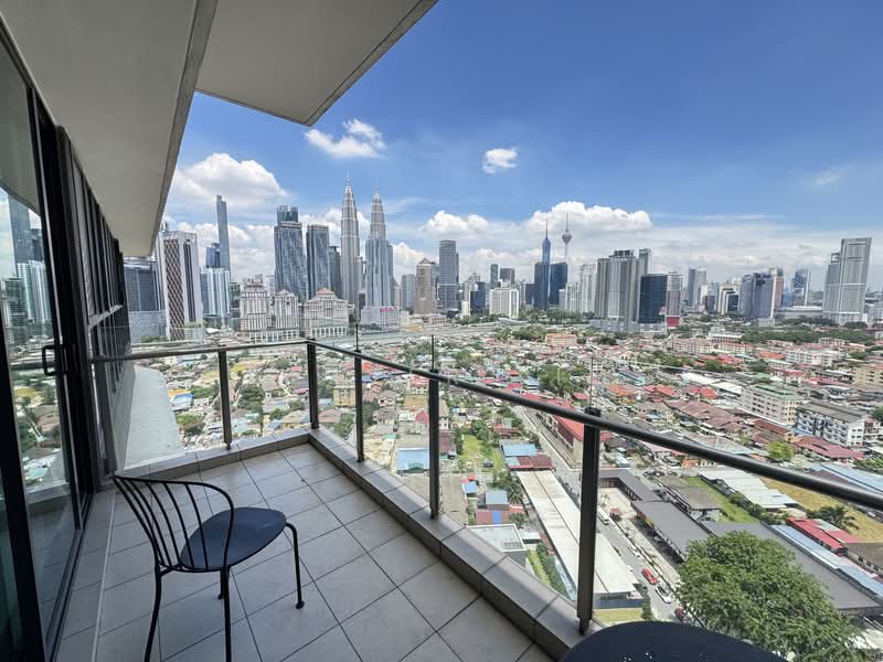Service Residence for Rent at Setia SKY Residences - Dexter Lim - Balcony - PropertyGuru.com.my