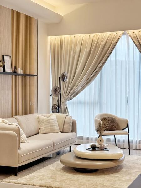 Service Residence for Rent at Core Residence @ TRX - Dexter Lim - Living Room - PropertyGuru.com.my