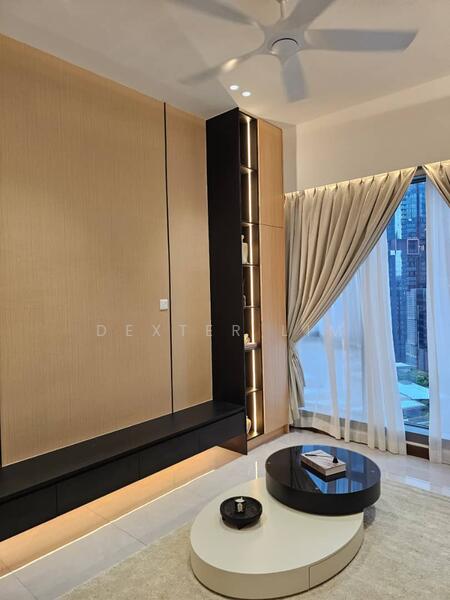 Service Residence for Rent at Core Residence @ TRX - Dexter Lim - Living Room - PropertyGuru.com.my