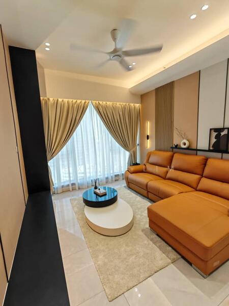 Service Residence for Rent at Core Residence @ TRX - Dexter Lim - Living Room - PropertyGuru.com.my
