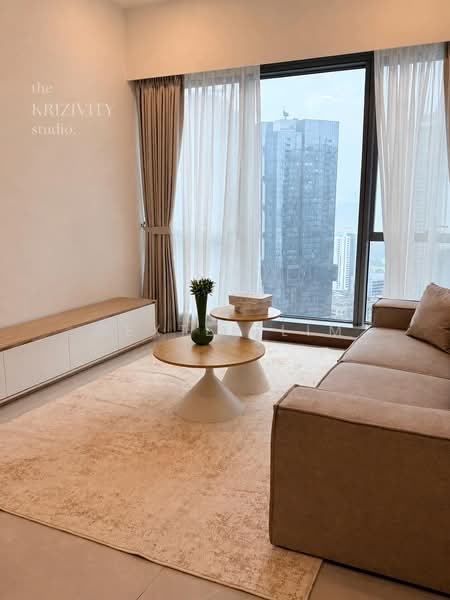 Service Residence for Rent at Core Residence @ TRX - Dexter Lim - Living Room - PropertyGuru.com.my