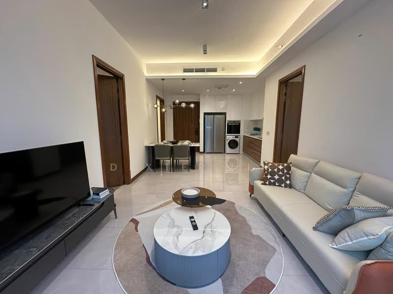 Service Residence for Rent at Core Residence @ TRX - Dexter Lim - Living Room - PropertyGuru.com.my