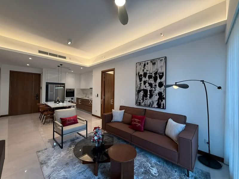 Service Residence for Rent at Core Residence @ TRX - Dexter Lim - Living Room - PropertyGuru.com.my