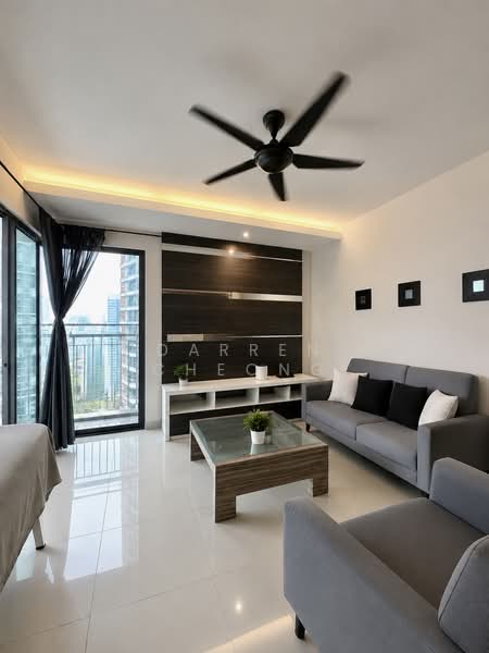 Kondominium untuk Dijual di Nautica Lake Suites - DARREN CHEONG - Living Room - PropertyGuru.com.my