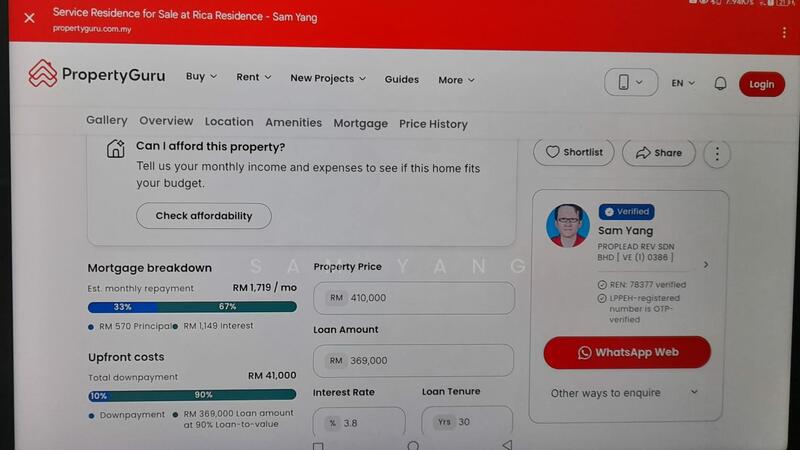 Loan Repayment less than rental