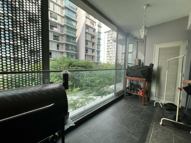 Service Residence for Sale at Verde - Ping Han Lai - Balcony - PropertyGuru.com.my