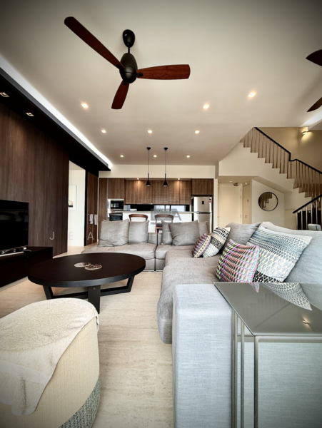 Kondominium untuk Dijual di By The Sea - Jeanette Hee - Living Room - PropertyGuru.com.my