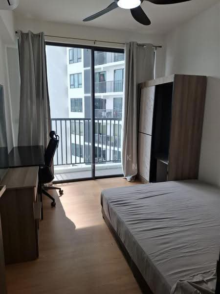 Room with balcony