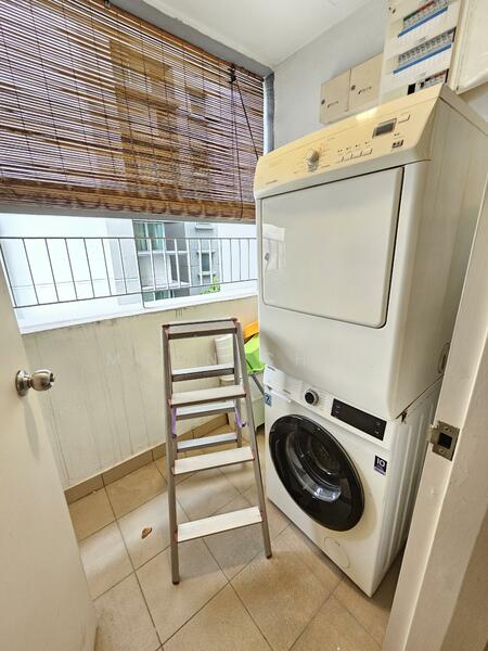 Service Residence for Sale at Solaris Dutamas - Moon Chan - Balcony - PropertyGuru.com.my