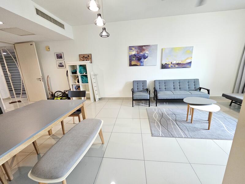 Service Residence for Sale at Solaris Dutamas - Moon Chan - Living Room - PropertyGuru.com.my