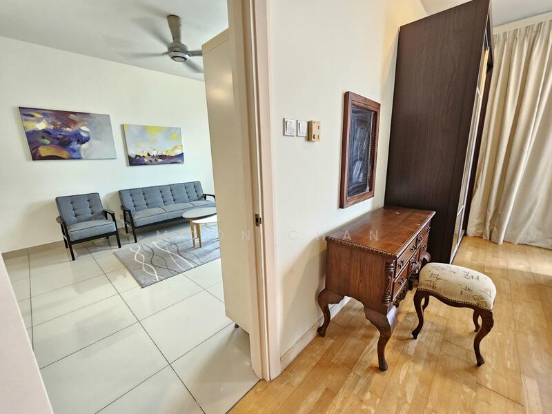Service Residence for Sale at Solaris Dutamas - Moon Chan - Living Room - PropertyGuru.com.my