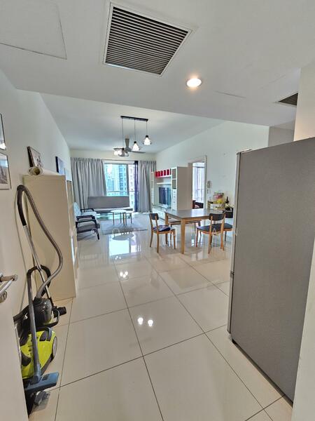 Service Residence for Sale at Solaris Dutamas - Moon Chan - Living Room - PropertyGuru.com.my