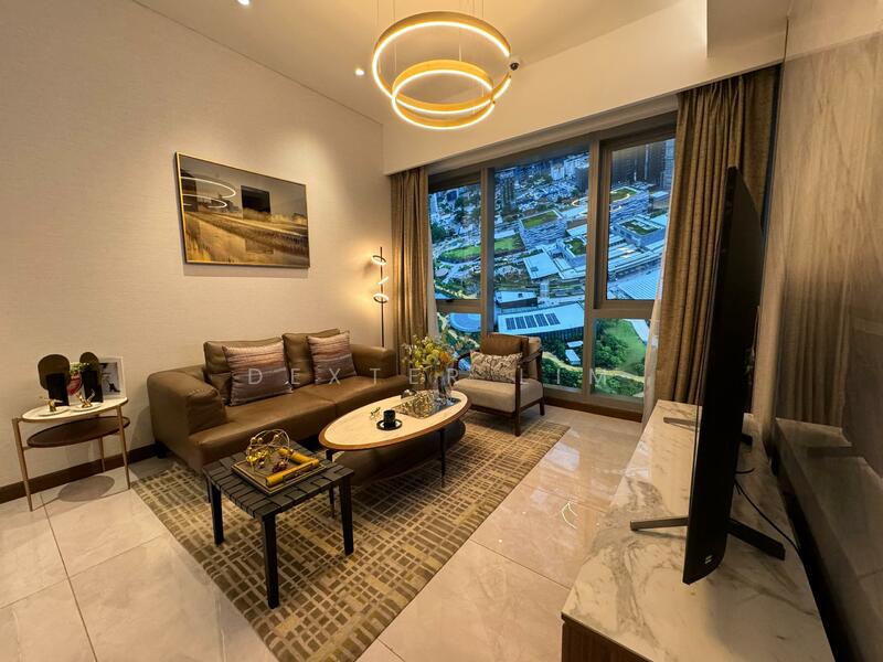 Service Residence for Sale at Core Residence @ TRX - Dexter Lim - Living Room - PropertyGuru.com.my