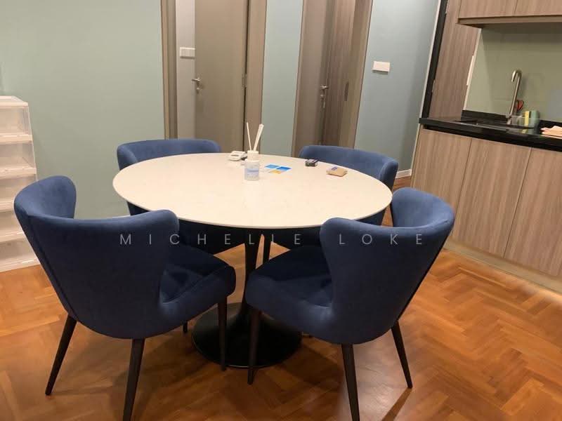 Kediaman Servis untuk Disewa di Bloomsvale - Michelle Loke - Dining Room - PropertyGuru.com.my