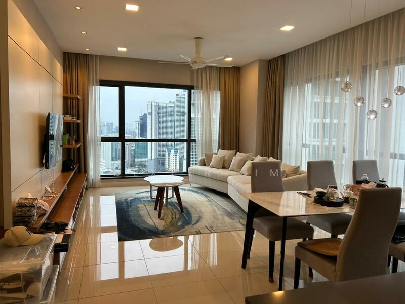 Service Residence for Sale at Aria - Dexter Lim - Living Room - PropertyGuru.com.my