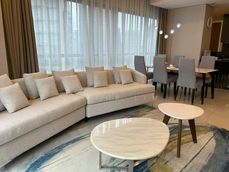 Service Residence for Sale at Aria - Dexter Lim - Living Room - PropertyGuru.com.my