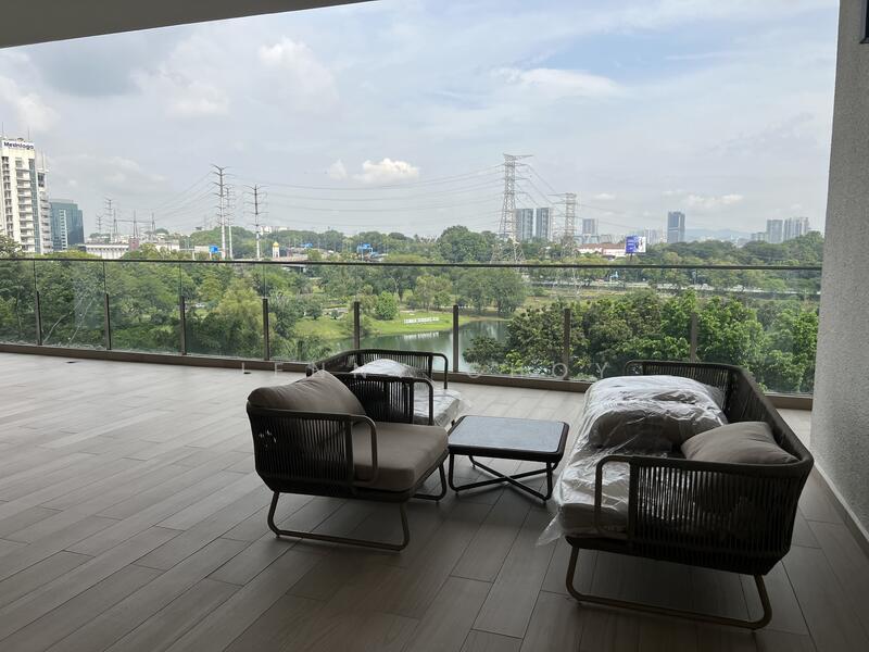 Service Residence for Rent at Dorsett Waterfront Subang - Jenny Choy - Balcony - PropertyGuru.com.my