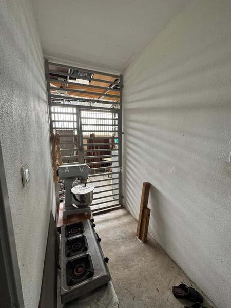 Corridor to Back Extended Kitchen