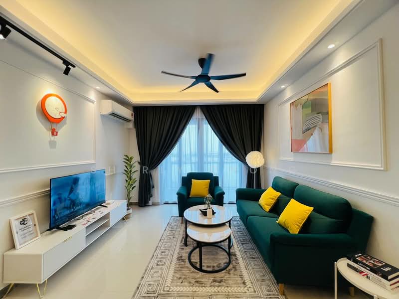 R&F Princess Cove Phase 2-Seine Region untuk Untuk Disewa - RM 3,300 /bulan, Mac 2026 - Living Room - PropertyGuru.com.my