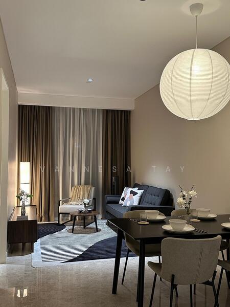 Kediaman Servis untuk Disewa di SO Sofitel Kuala Lumpur Residences - Vannesa Tay - Living Room - PropertyGuru.com.my