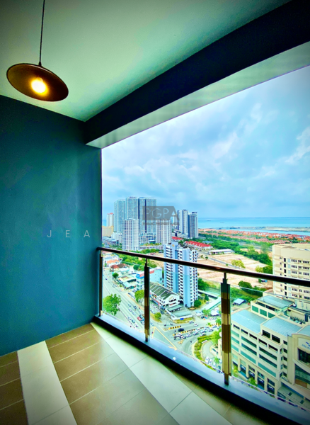 Kondominium untuk Dijual di City Residence - Jeanette Hee - Balcony - PropertyGuru.com.my