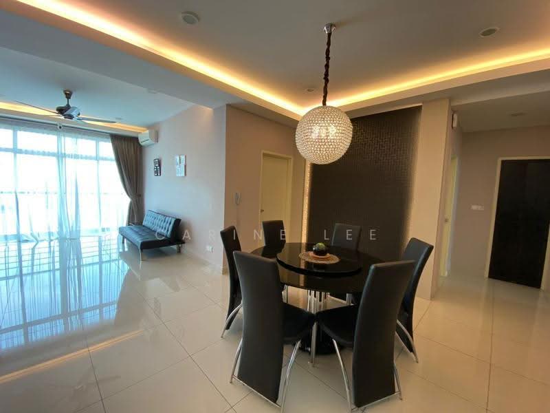 Kondominium untuk Disewa di Meridien Residence - Carine Lee - Living Room - PropertyGuru.com.my