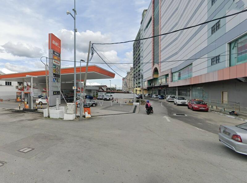 Entrance to the area