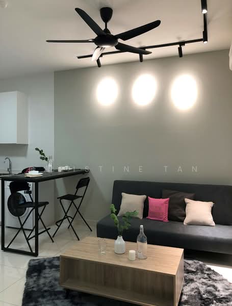 Servis Apartment untuk Dijual di Arte Mont Kiara - Christine Tan - Living Room - PropertyGuru.com.my