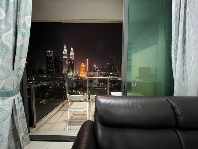 Kediaman Servis untuk Dijual di Setia SKY Residences - Dexter Lim - Balcony - PropertyGuru.com.my