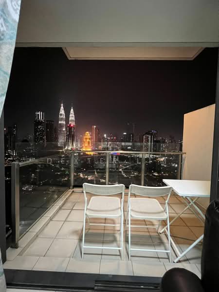 Kediaman Servis untuk Dijual di Setia SKY Residences - Dexter Lim - Balcony - PropertyGuru.com.my