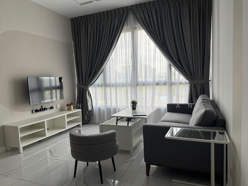Servis Apartment untuk Disewa di Cubic Botanical - Jiin Siong Tan - Living Room - PropertyGuru.com.my