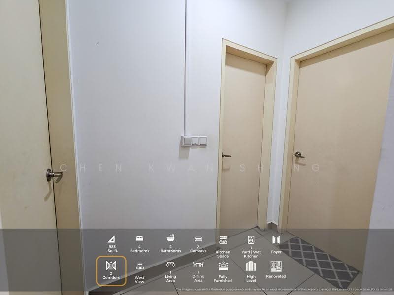 Condominium for Sale at Lakeville Residence - KS Chen - Foyer - PropertyGuru.com.my