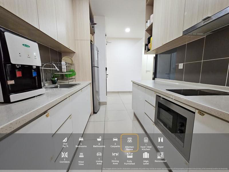Condominium for Sale at Lakeville Residence - KS Chen - Kitchen - PropertyGuru.com.my
