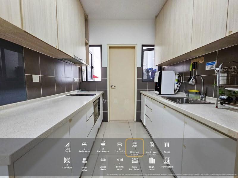 Condominium for Sale at Lakeville Residence - KS Chen - Kitchen - PropertyGuru.com.my