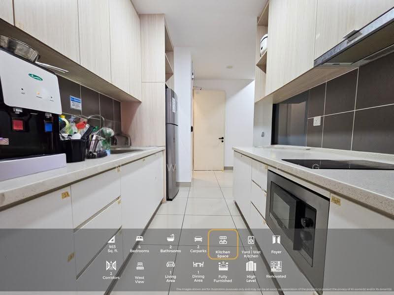 Condominium for Sale at Lakeville Residence - KS Chen - Kitchen - PropertyGuru.com.my
