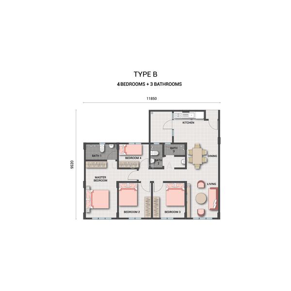 For Sale Sentrio Residences @ Senai