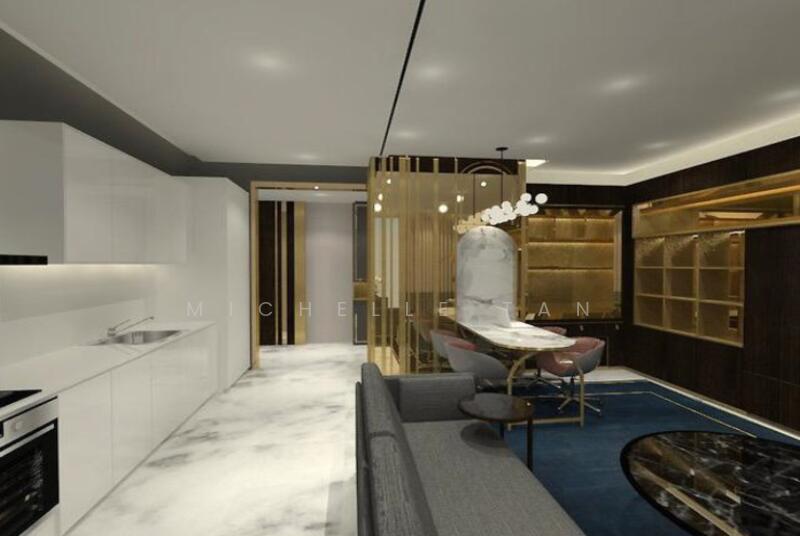 Service Residence for Sale at Four Seasons Place - Michelle Tan - Kitchen - PropertyGuru.com.my