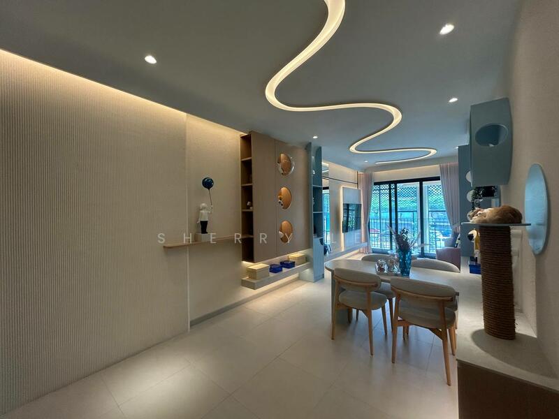 Kediaman Servis untuk Dijual di Stellaris @ Riana Dutamas - Sherry Lee - Living Room - PropertyGuru.com.my