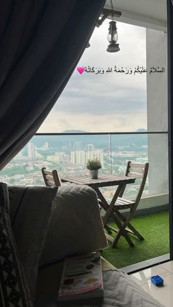 Service Residence for Rent at LakePark Residence @ KL North - Bee Suan - Balcony - PropertyGuru.com.my