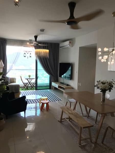 Service Residence for Rent at LakePark Residence @ KL North - Bee Suan - Living Room - PropertyGuru.com.my