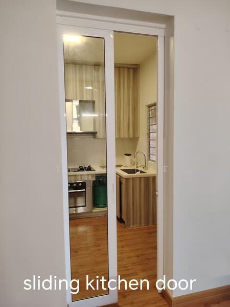 Kitchen sliding door