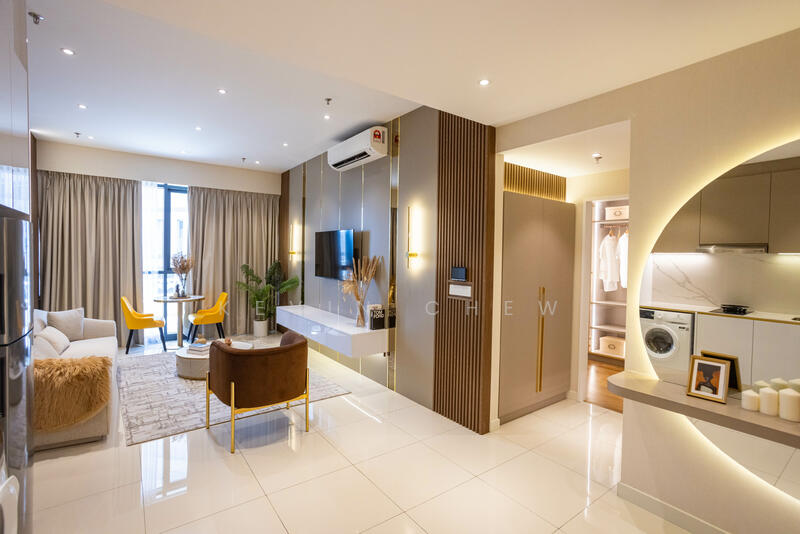 Service Residence for Sale at Golden Crown Residence - Kevin Chew - Living Room - PropertyGuru.com.my