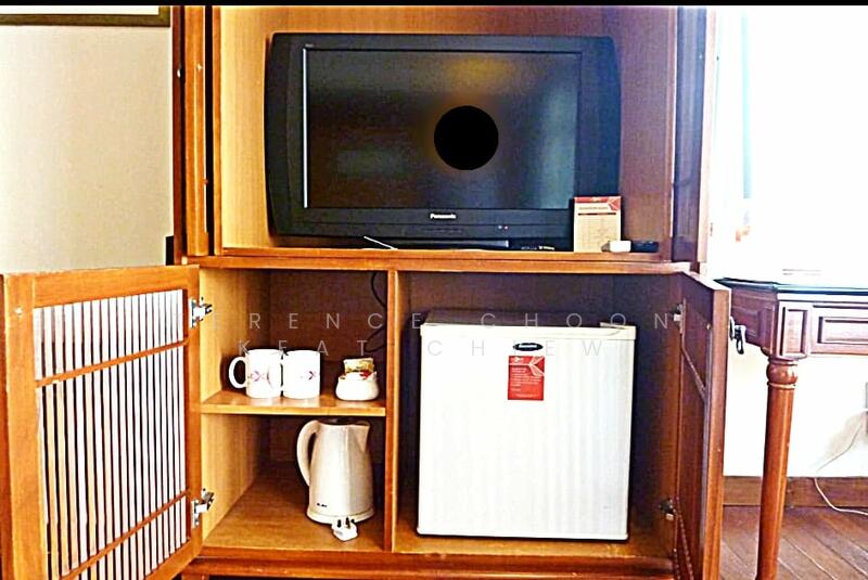 TV and refrigerator