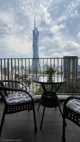 Service Residence for Rent at Sunway Belfield - Geralyn Chionh - Balcony - PropertyGuru.com.my