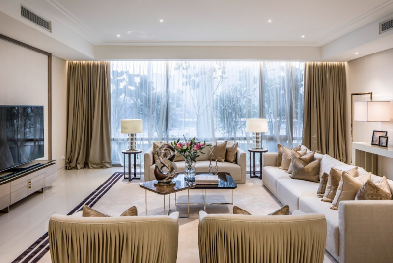 Servis Apartment untuk Dijual di Pavilion Damansara Heights, Windsor Suites - Aylex . - Living Room - PropertyGuru.com.my