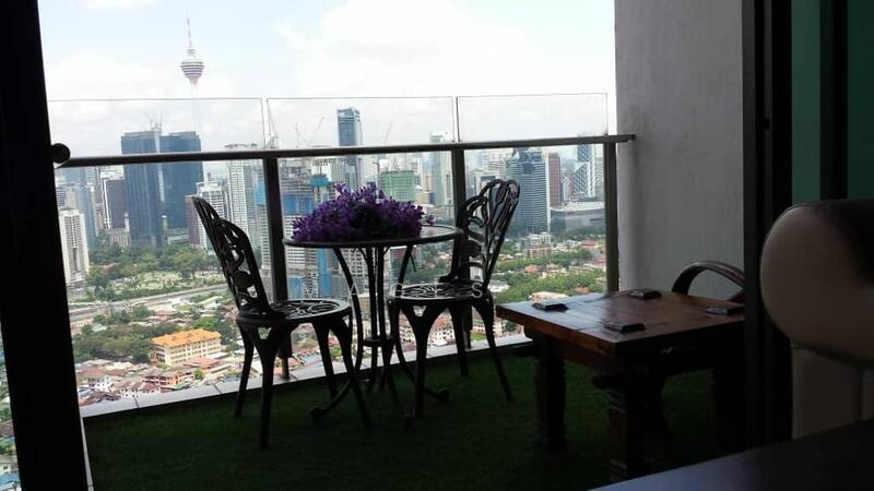 Service Residence for Rent at Setia SKY Residences - Mages . - Balcony - PropertyGuru.com.my